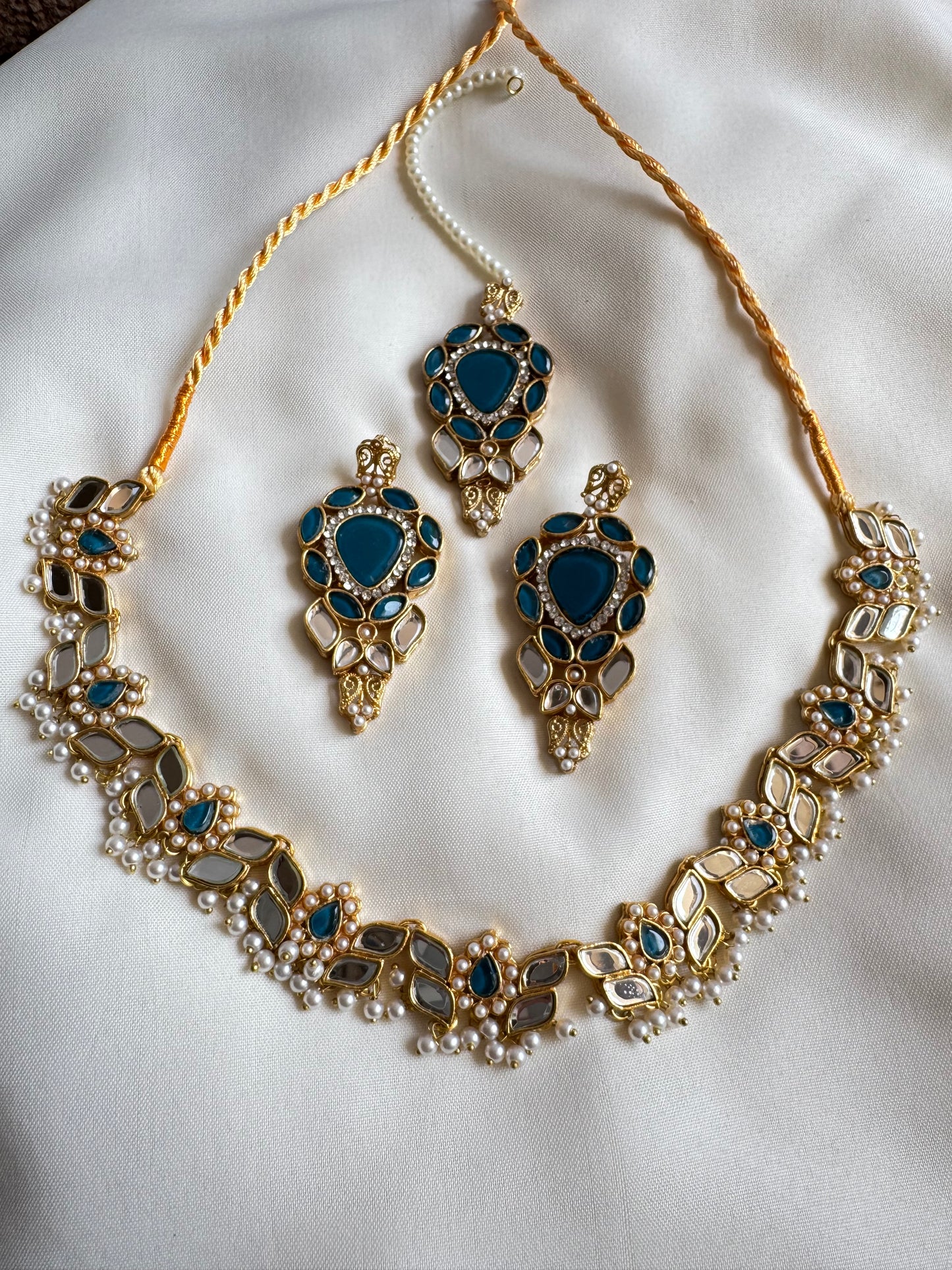 ~FIONA IN TEAL BLUE~