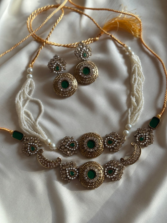 ~JAHAAN-ARA NECKLACE SET~