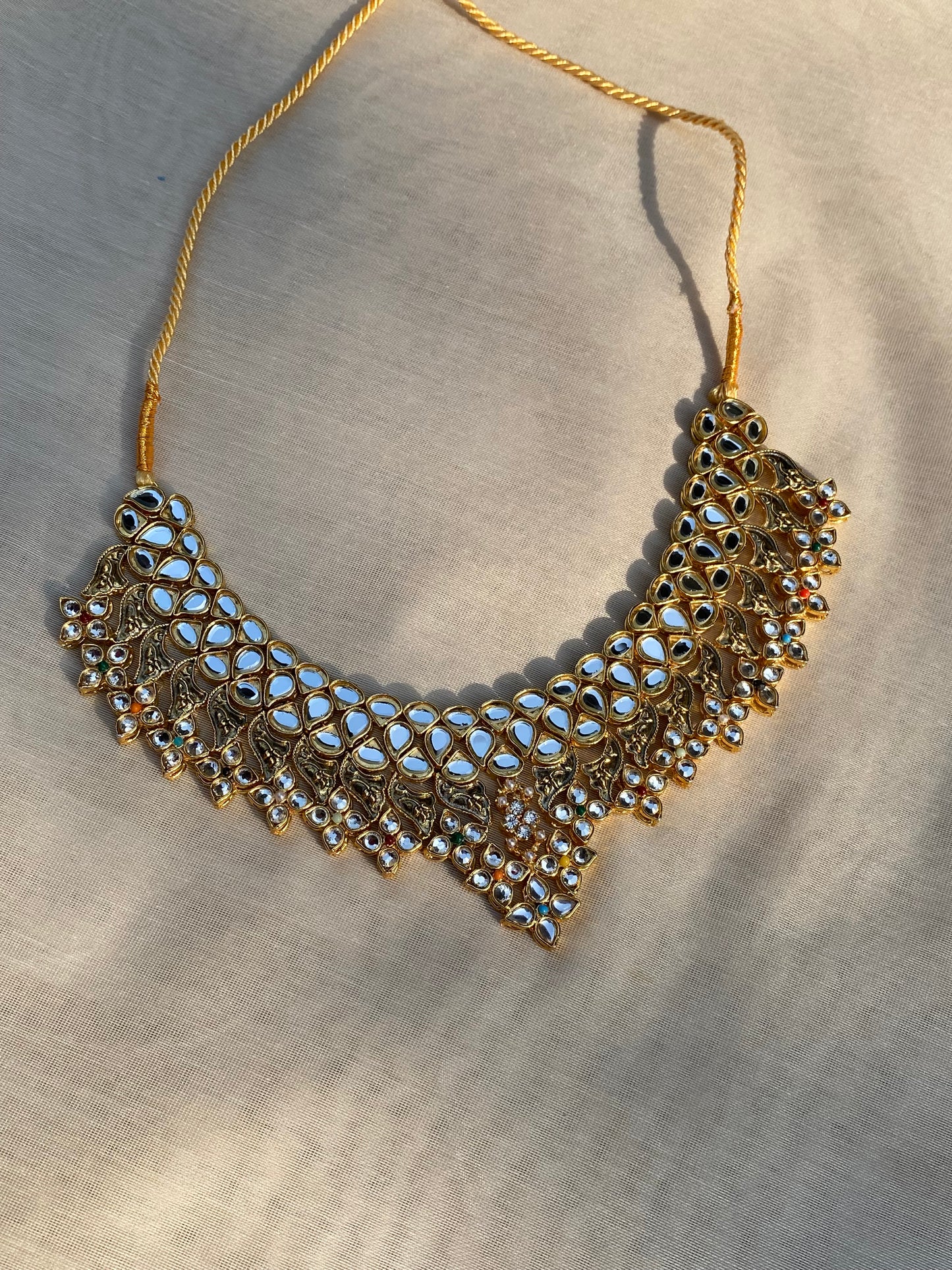 ~MEHER KUNDAN NECKLACE SET~