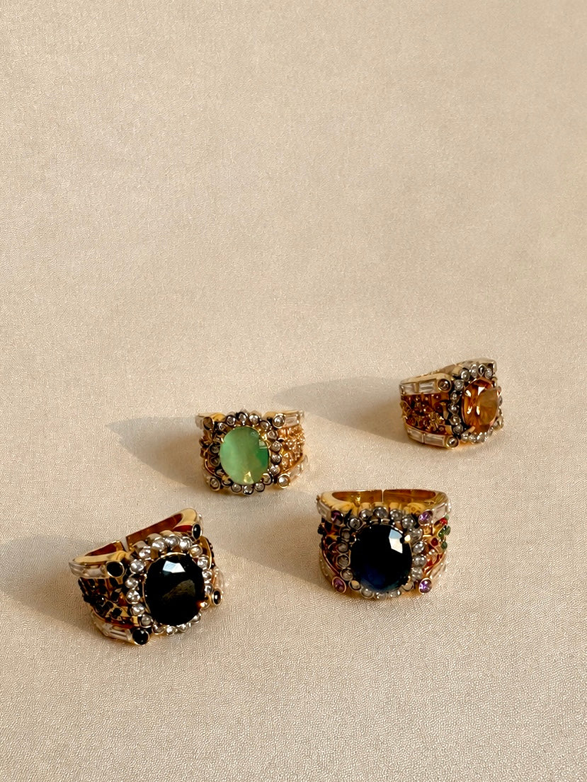 ~SHAHJAHAN ZIRCONIA RING~