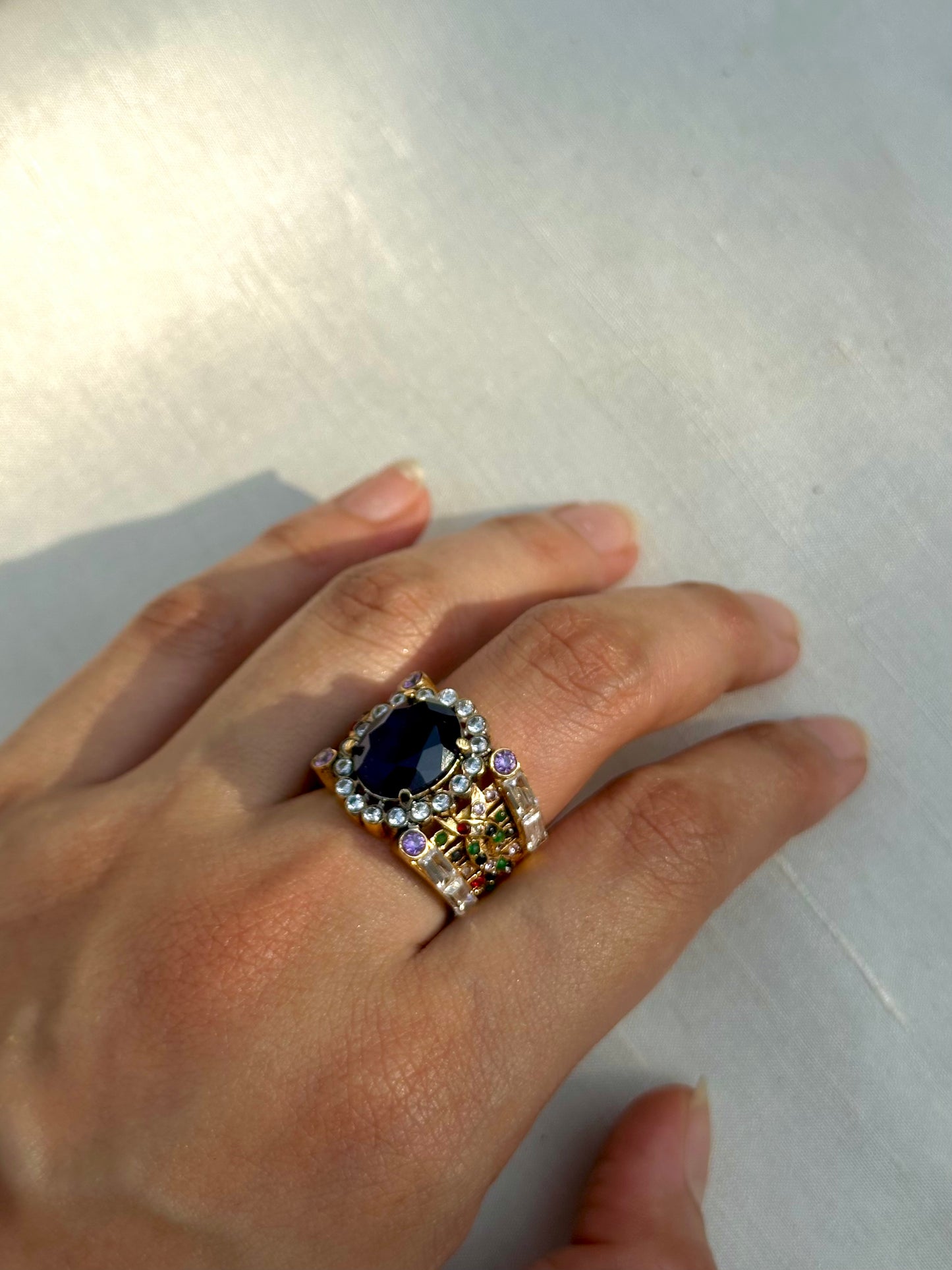 ~SHAHJAHAN ZIRCONIA RING~