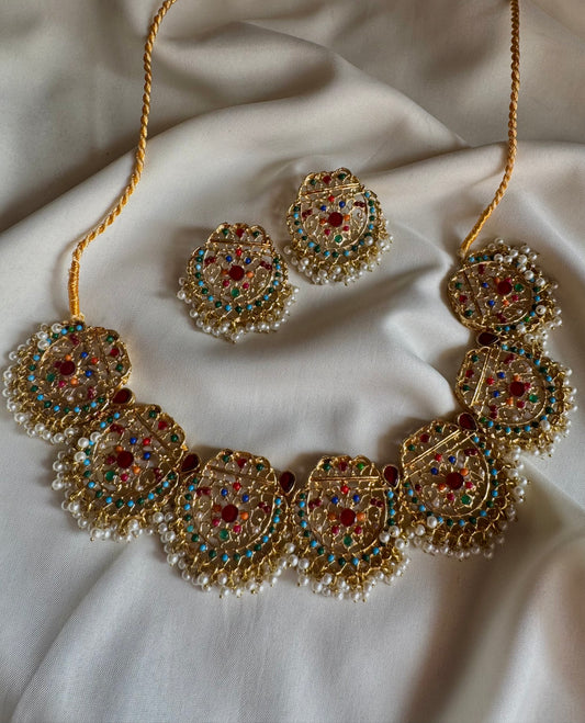 ~MALTI TRADITIONAL NECKLACE SET~