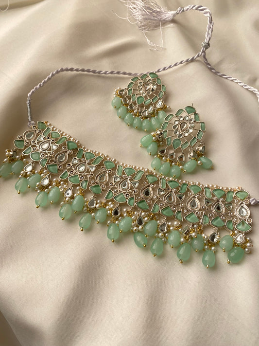 ~JEHAAN SET IN MINT GREEN~