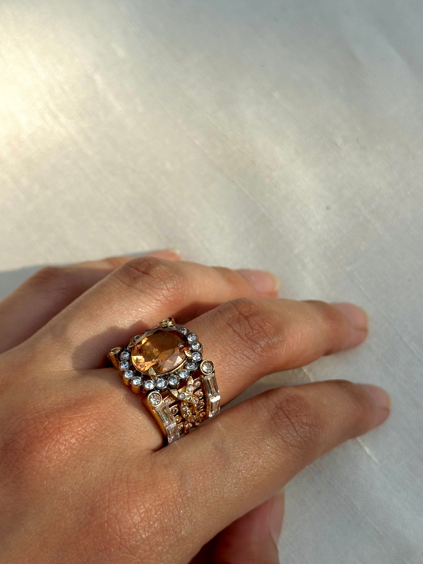 ~SHAHJAHAN ZIRCONIA RING~